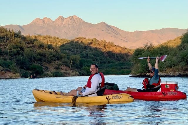 2.5 Hours Guided Kayaking and Paddle Boarding on Saguaro Lake - Photo 1 of 7